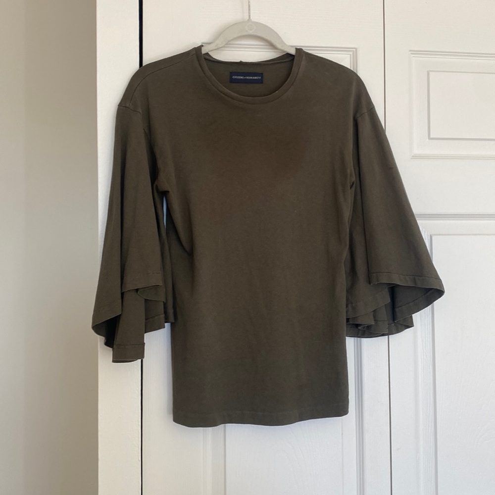Citizens of Humanity Flutter Sleeve Shirt